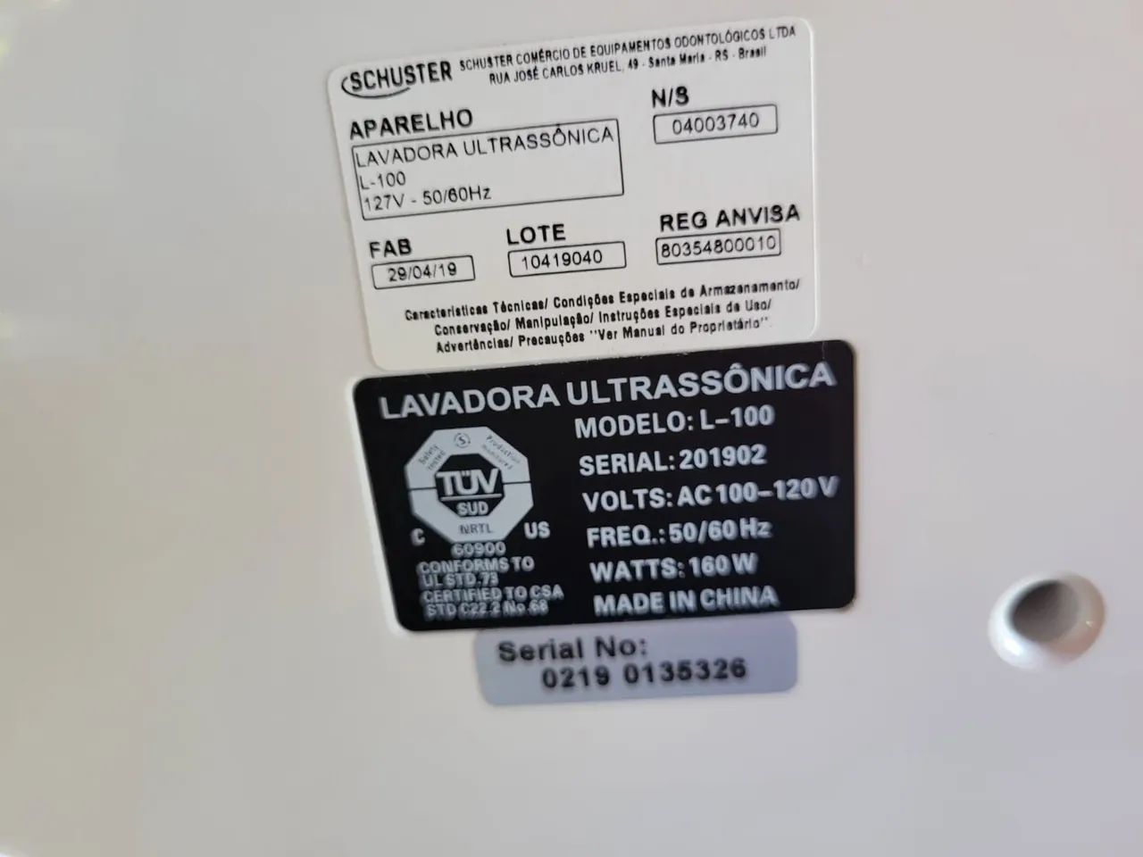 Lavadora ultrassônica Schuster L100 - Foto 5