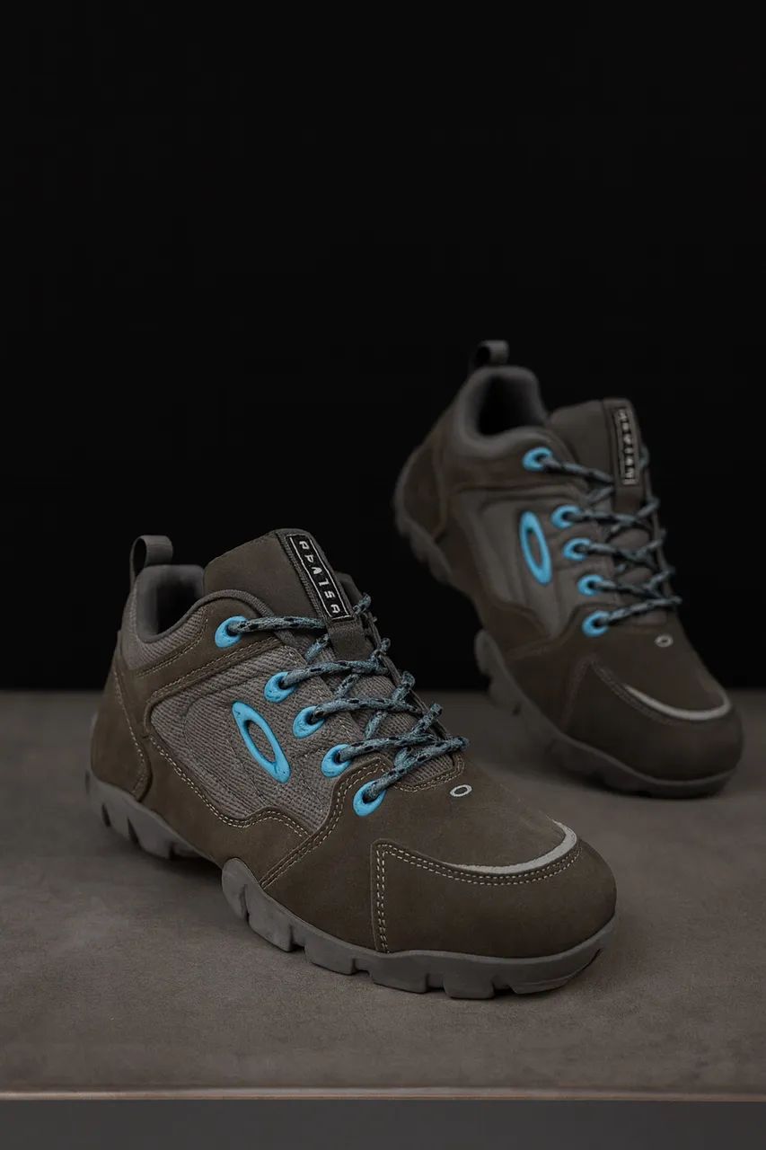 Bota Oakley Halftrack 2 cinza/azul