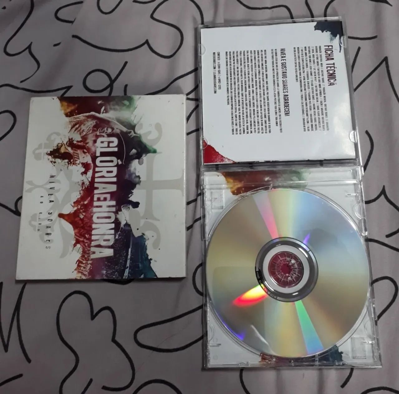 CD Nivea Soares "Glória e Honra" - Foto 4