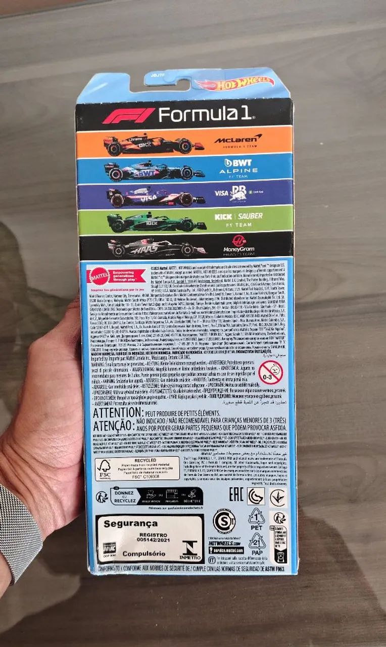 Miniaturas HotWheels - Pack F1 edição 2024 - Foto 3