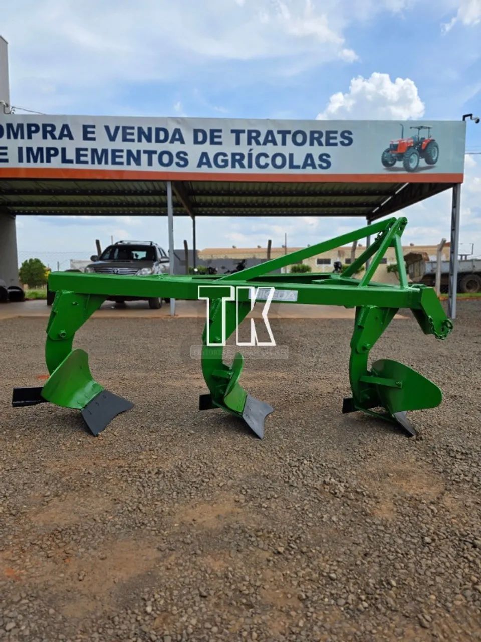 cod. 1348 ARADO DE AIVECA 3 BICOS IKEDA - Tk Tratores Nova Andradina-MS - Foto 4