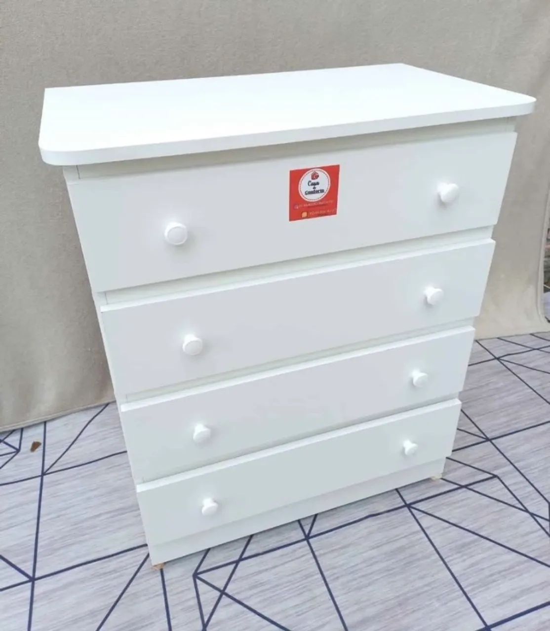 Cômodas em MDF 4 Gavetas  - Foto 2