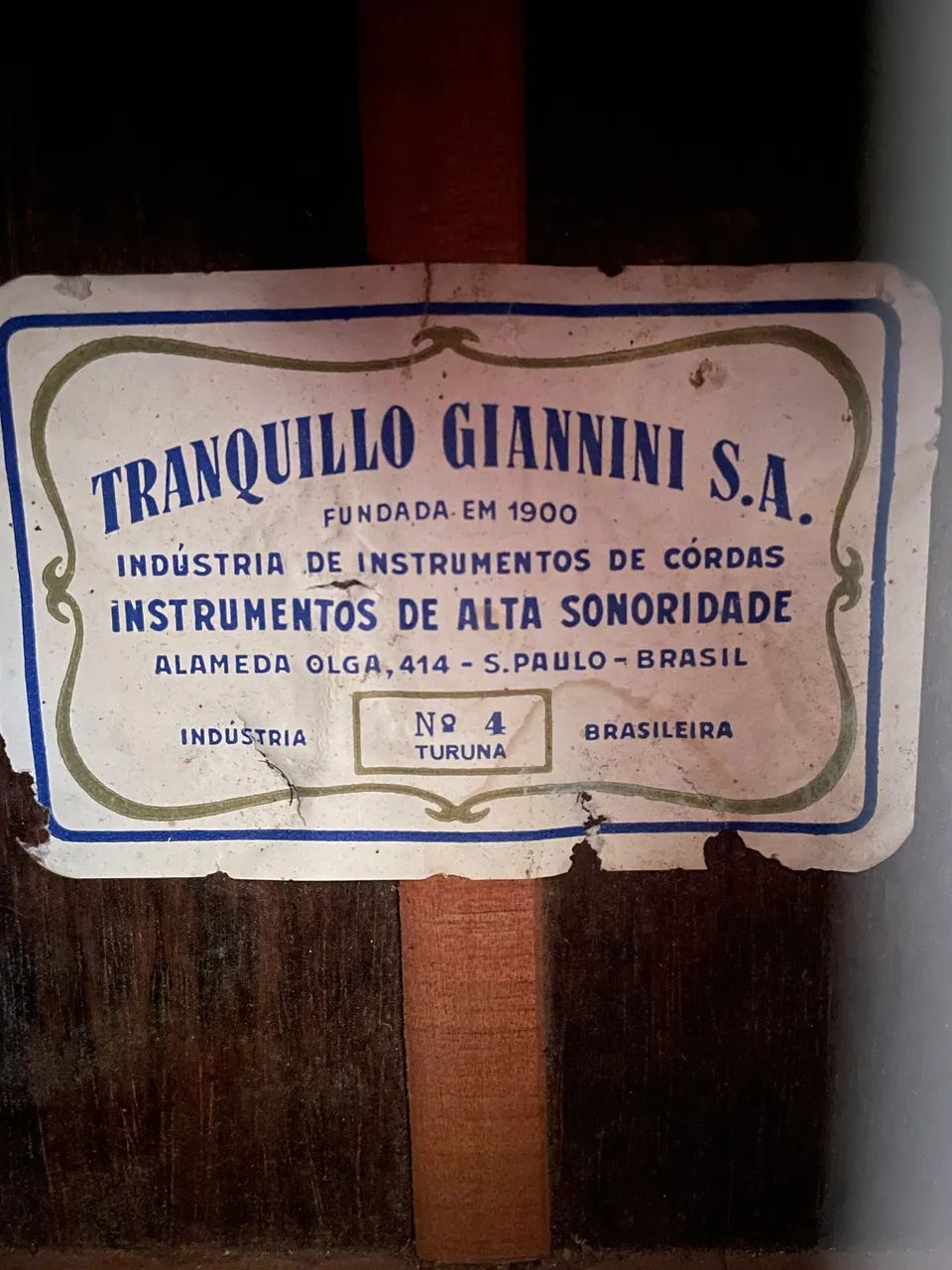Violão Giannini Tranquilo Turuna 4 - RARO - Foto 4