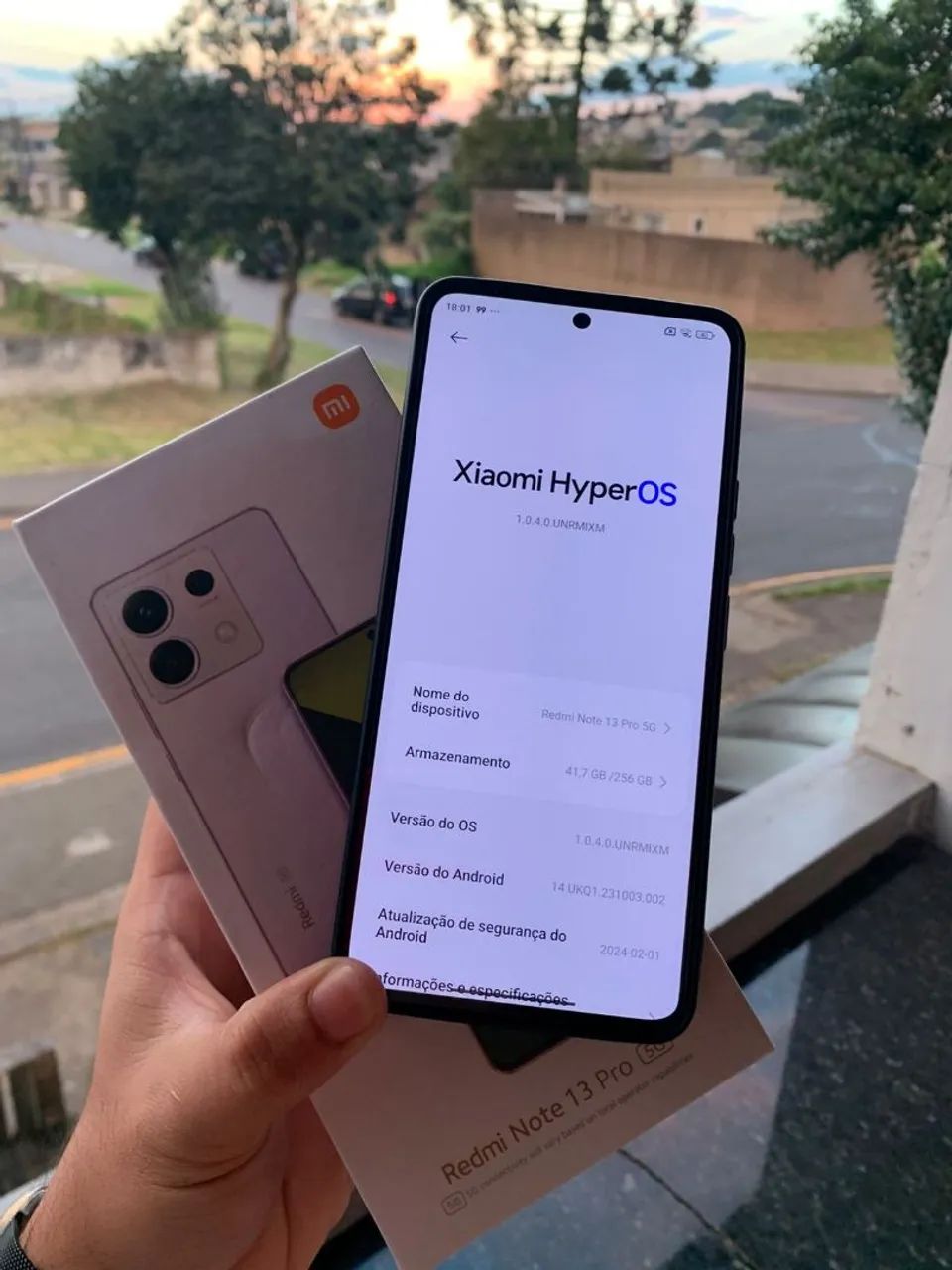 Redimi Note 13 Pro 5G Black 256/8RAM - Foto 4