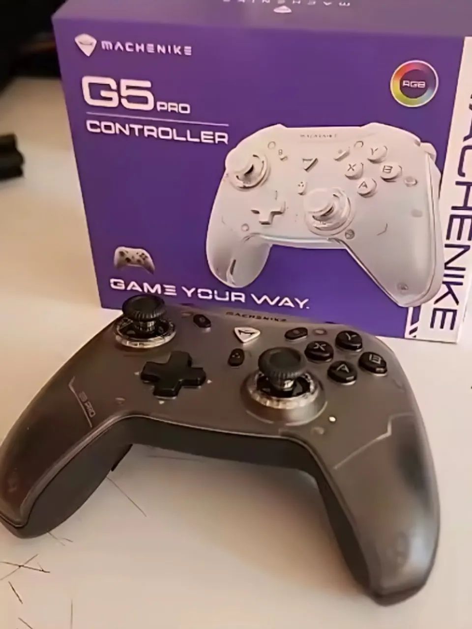 Controle Gamer Sem Fio Machenike G5 Pro - Foto 4