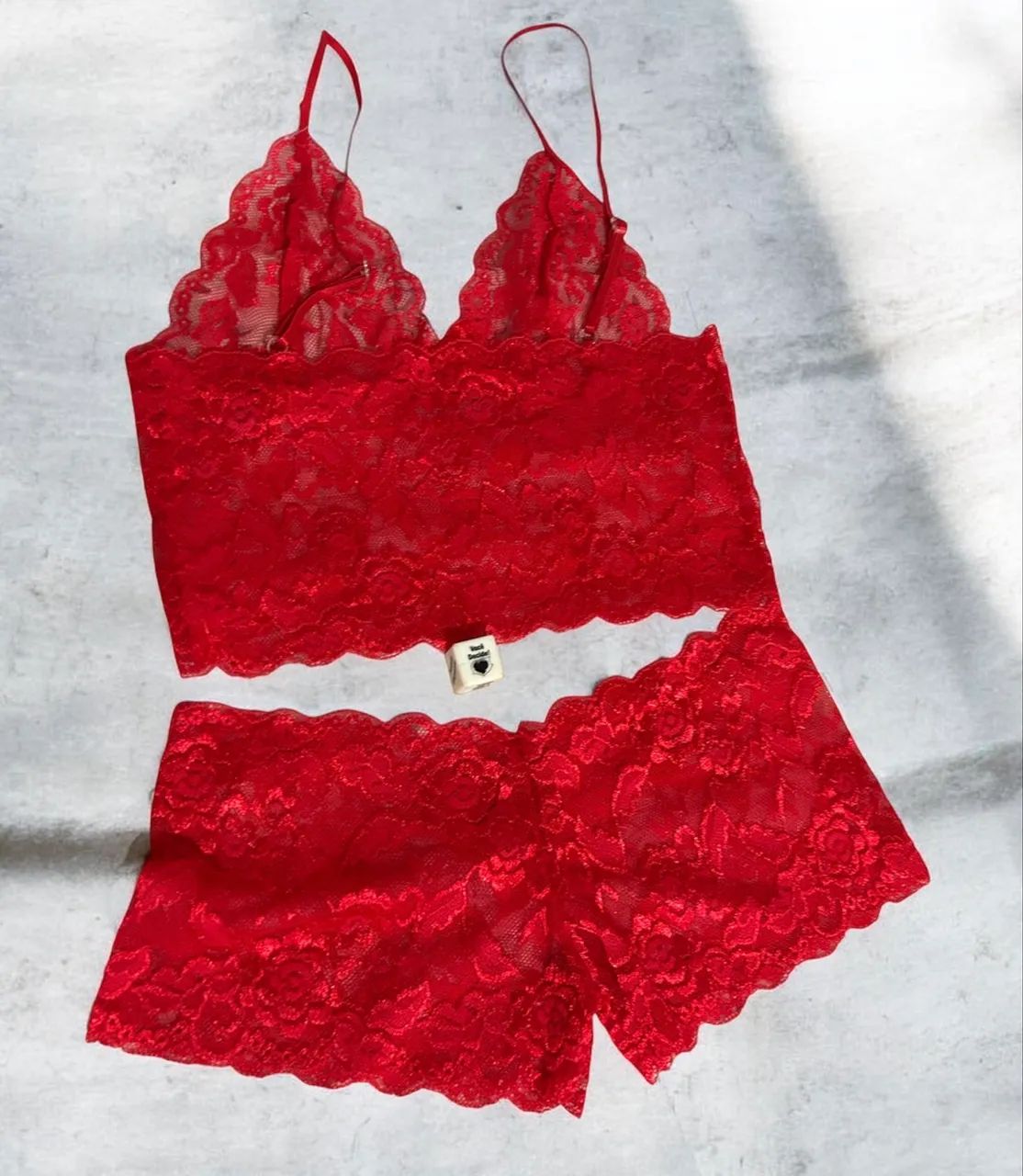 Lingerie Sensual Vermelha  - Foto 2