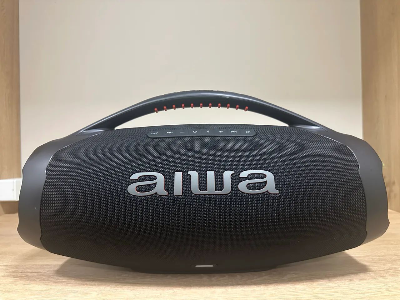 CAIXA DE SOM BOOMBOX AIWA PLUS - NOVA, SEM USO!  - Foto 2