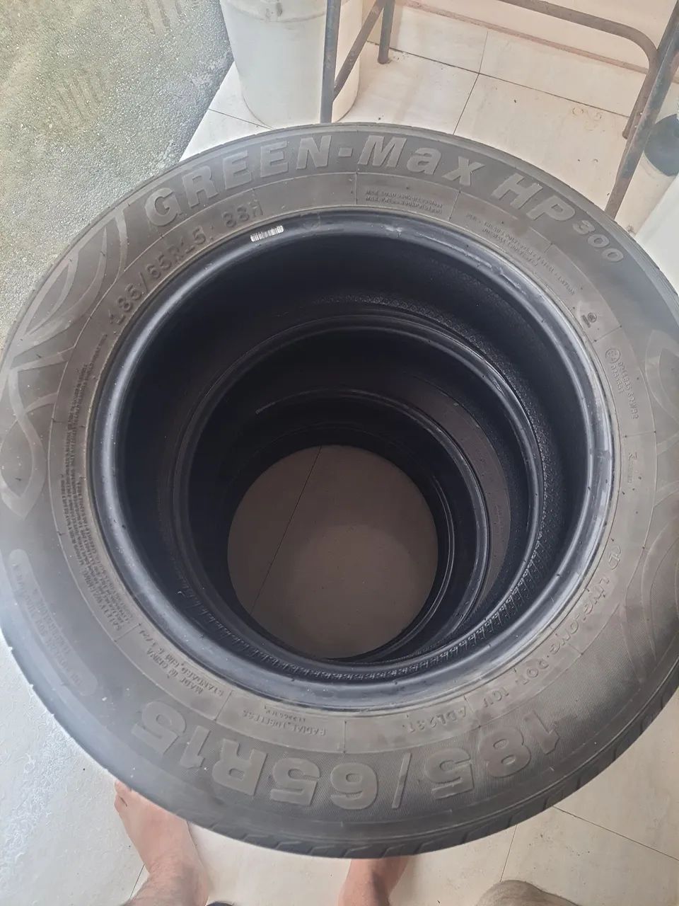 4 PNEUS ORIGINAIS 15x185X65 - Foto 3