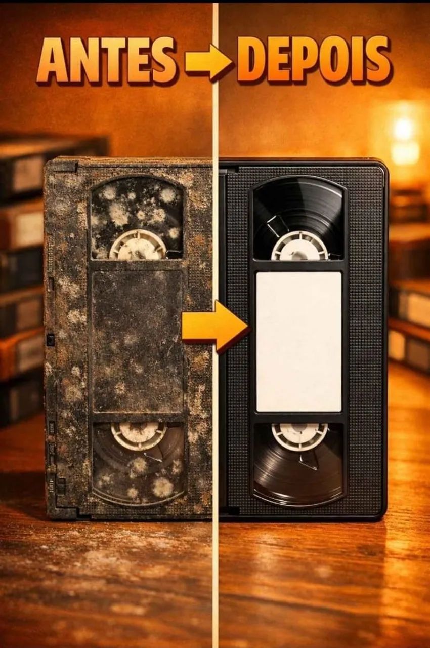 Conversão de fitas vhs para mídia digital  - Foto 2