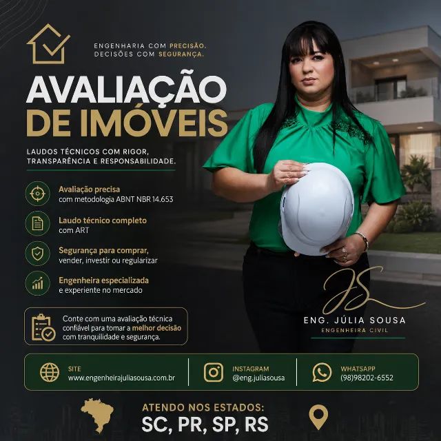 Avaliação de imóveis 