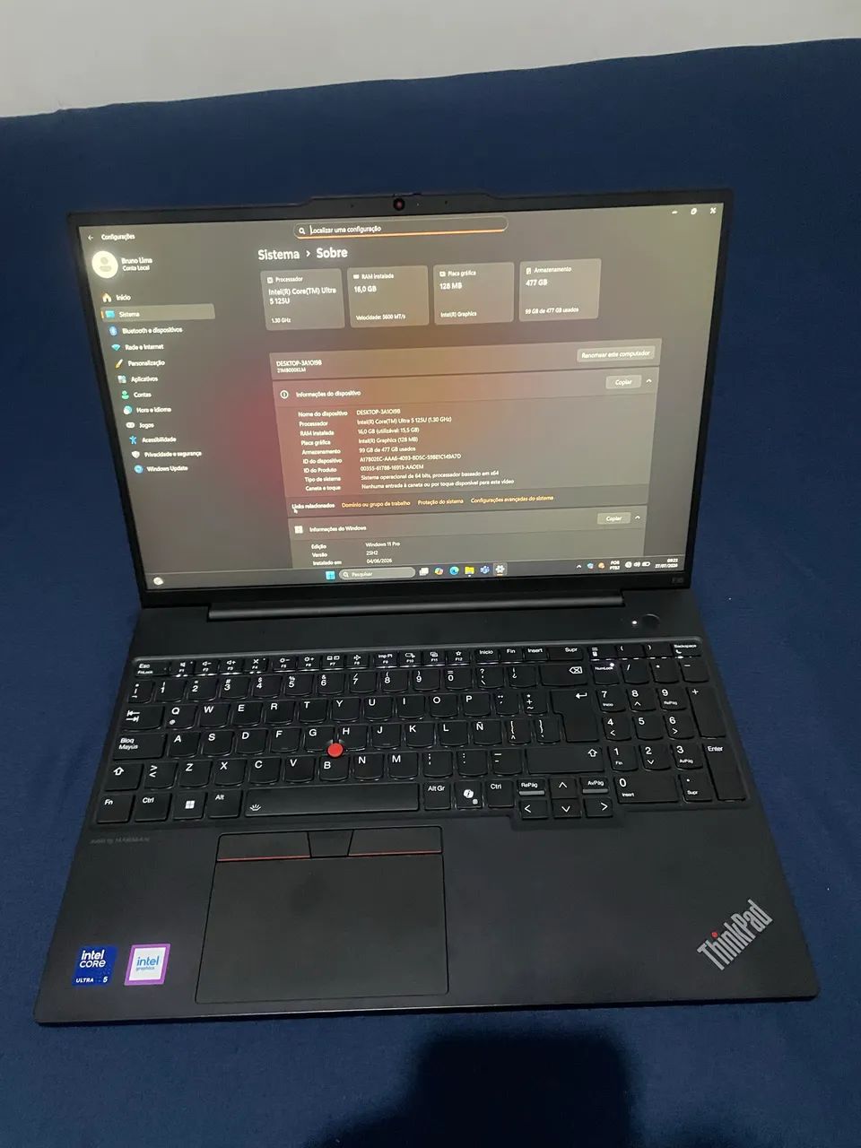 Notebook Lenovo ThinkPad i5 - Foto 4