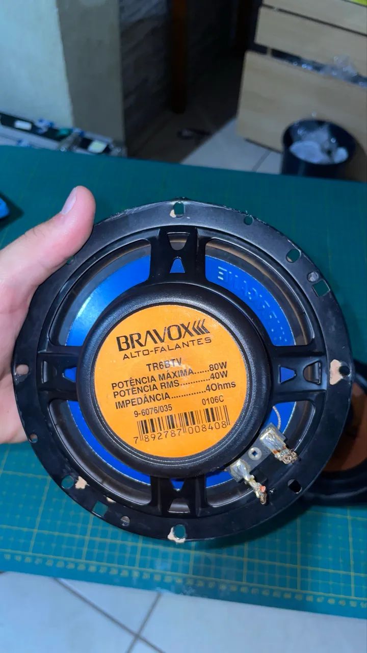 Auto falantes BRAVOX 6 polegadas - Foto 5