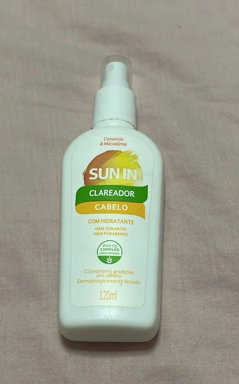 Sun in- clareador de cabelo 
