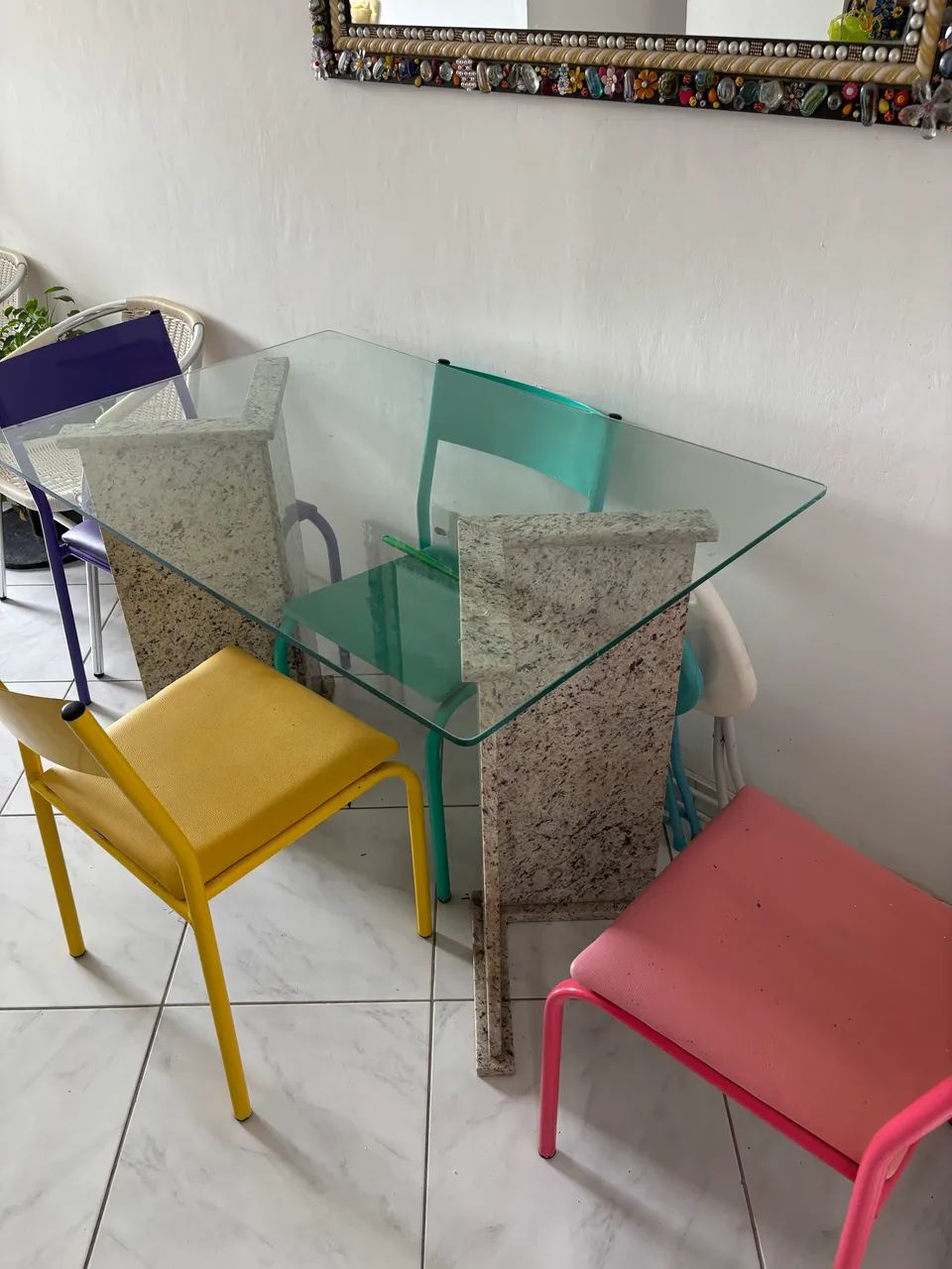 Mesa de jantar com cadeiras  - Foto 4