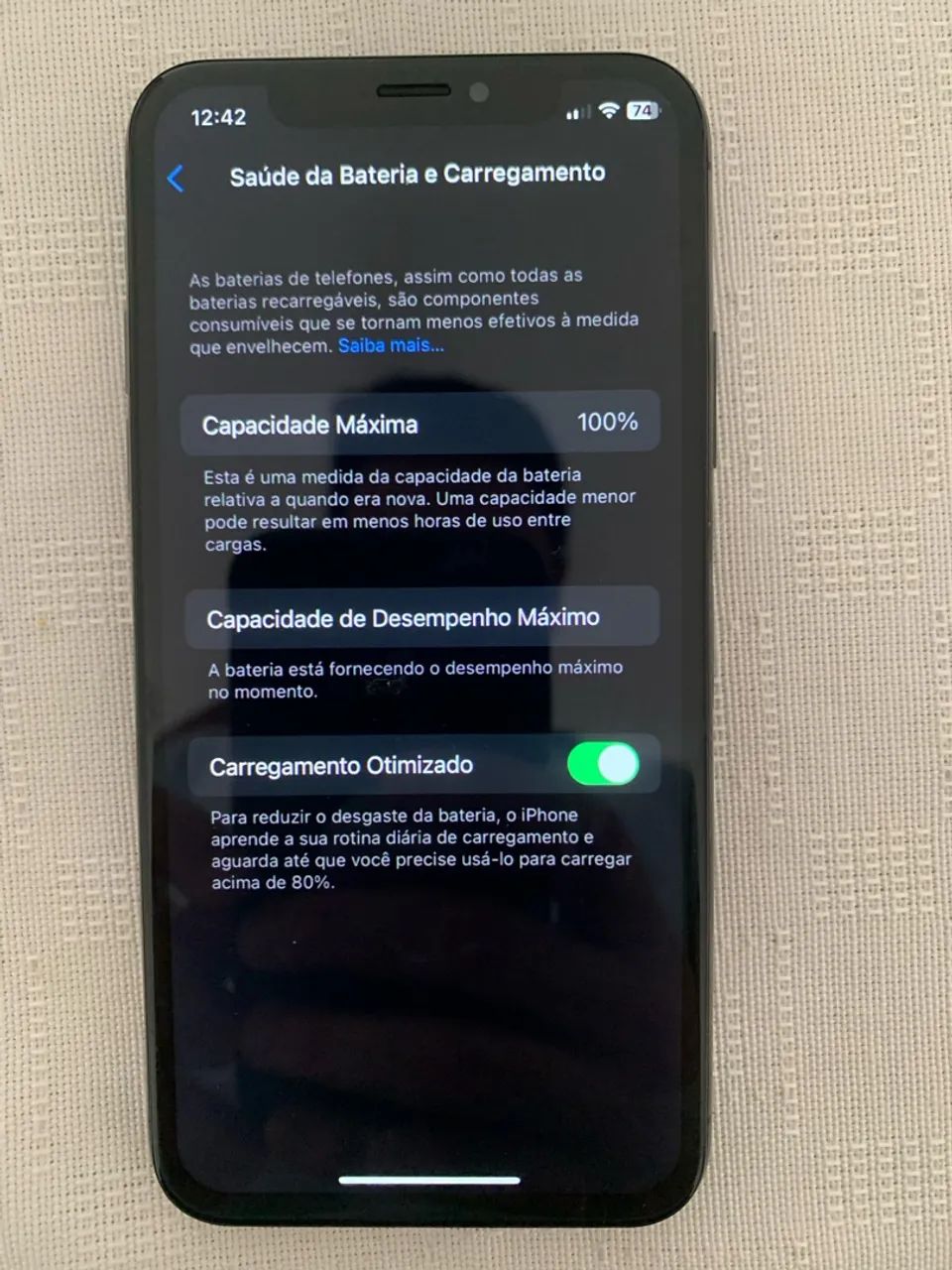 IPHONE X 256GB EM ÓTIMO ESTADO - Foto 2