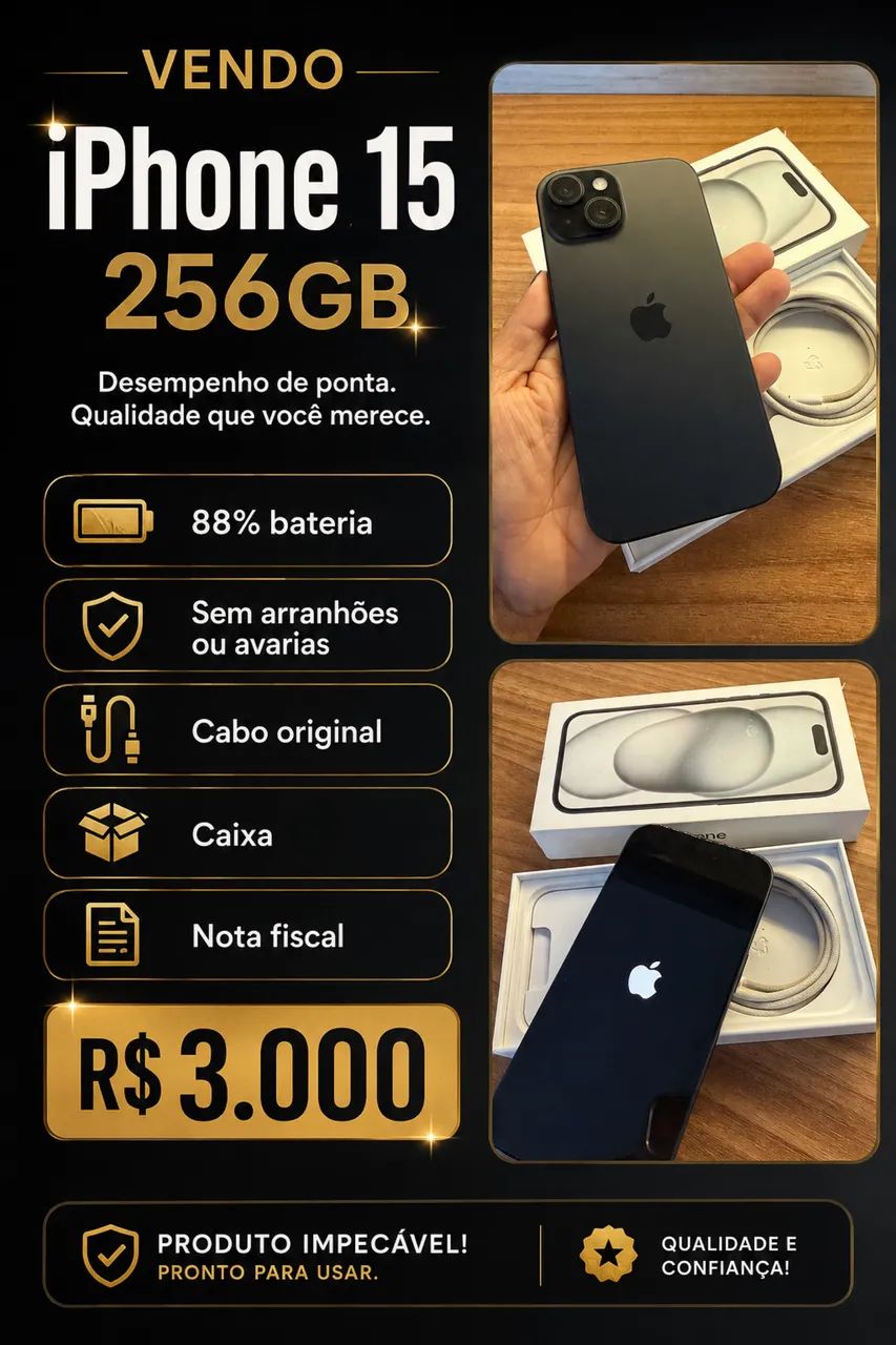 IPHONE 15 256GB - Foto 3
