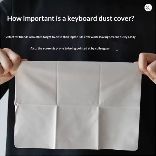 Capa Protetora de Microfibra para Teclado de Notebook / MacBook (13", 14", 15" e 16") - Foto 2