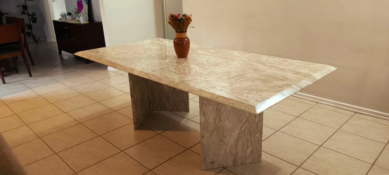 Mesa de Mármore Travertino  - Foto 2