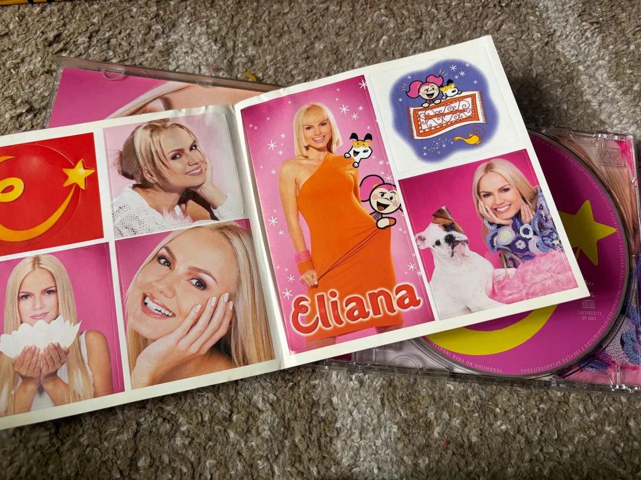 CD Eliana - 2001 (Com adesivos) - Foto 4