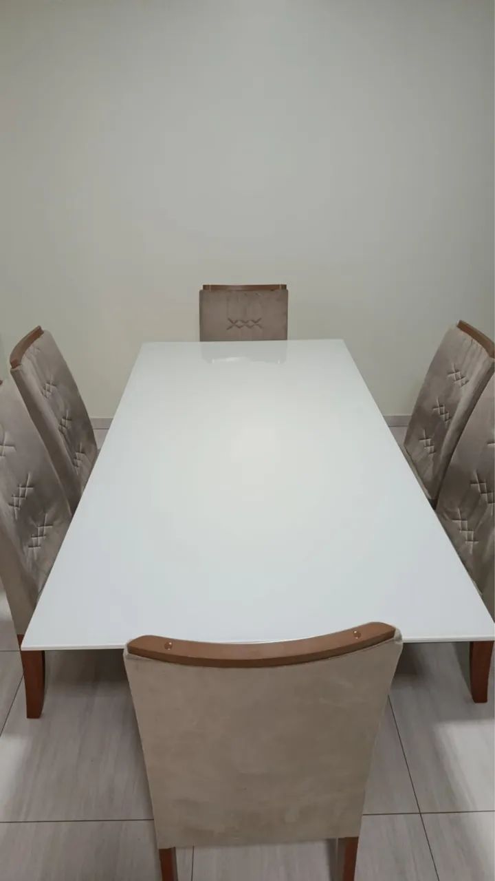 Mesa com 6 cadeiras - Foto 2