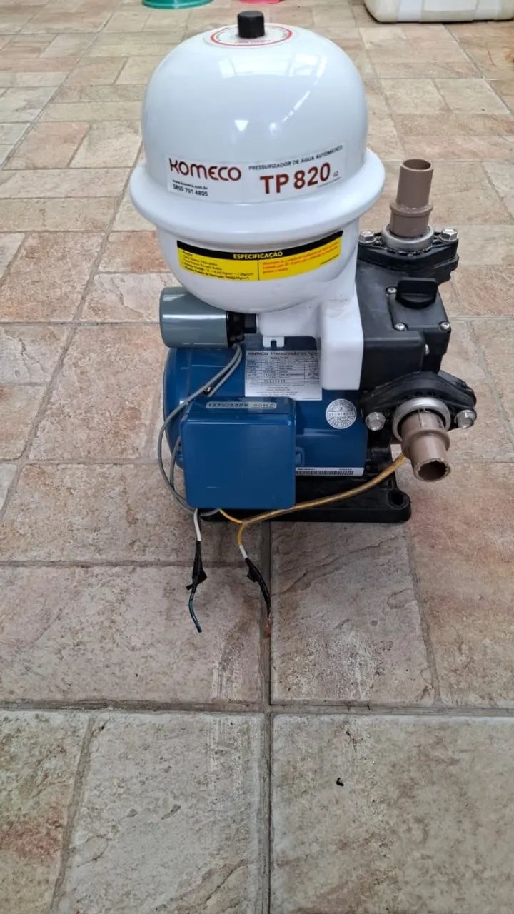 PRESSURIZADOR DE AGUA TP 820 G3 BIVOLT KOMECO
