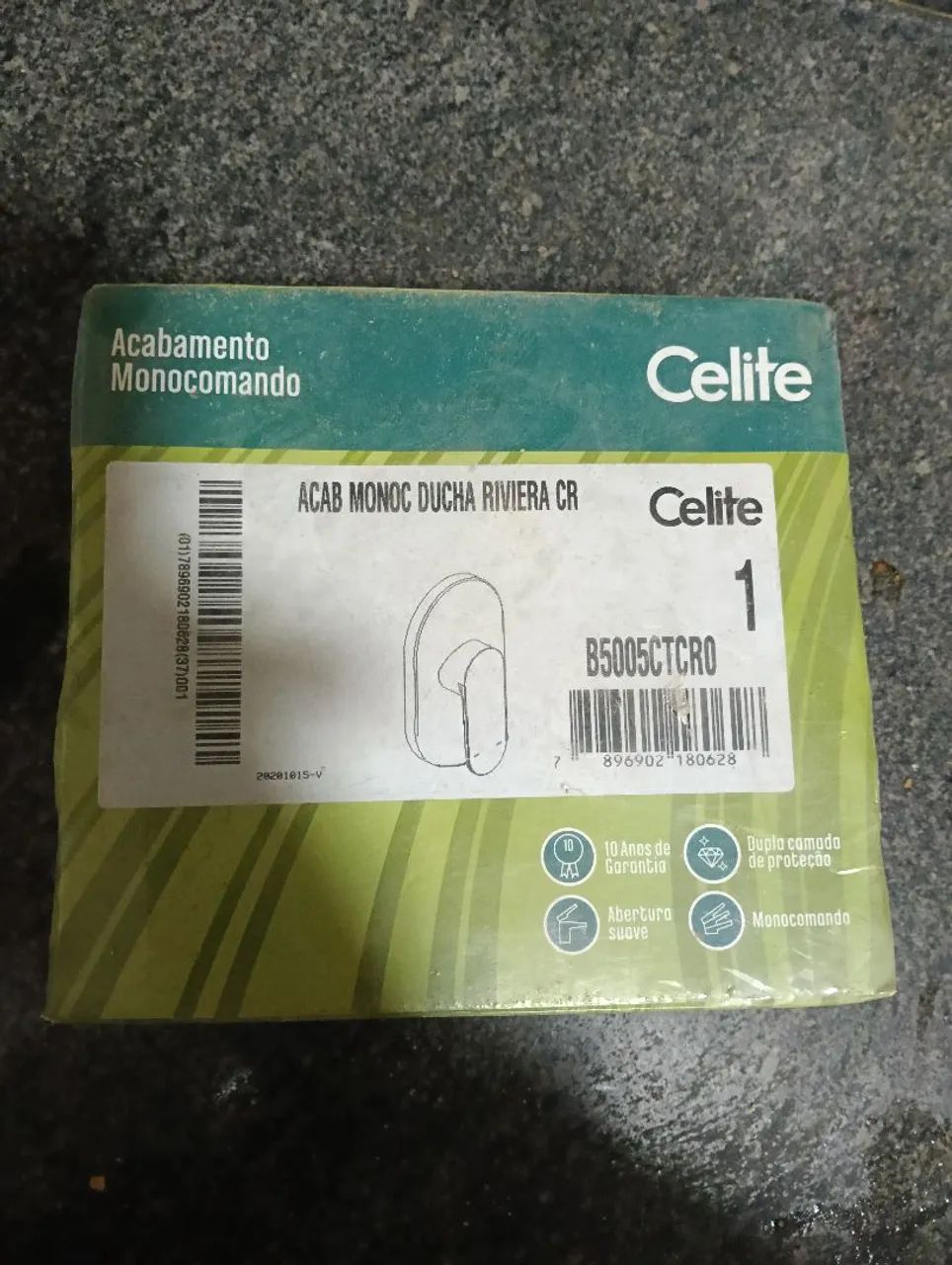 Acabamento mono comando
