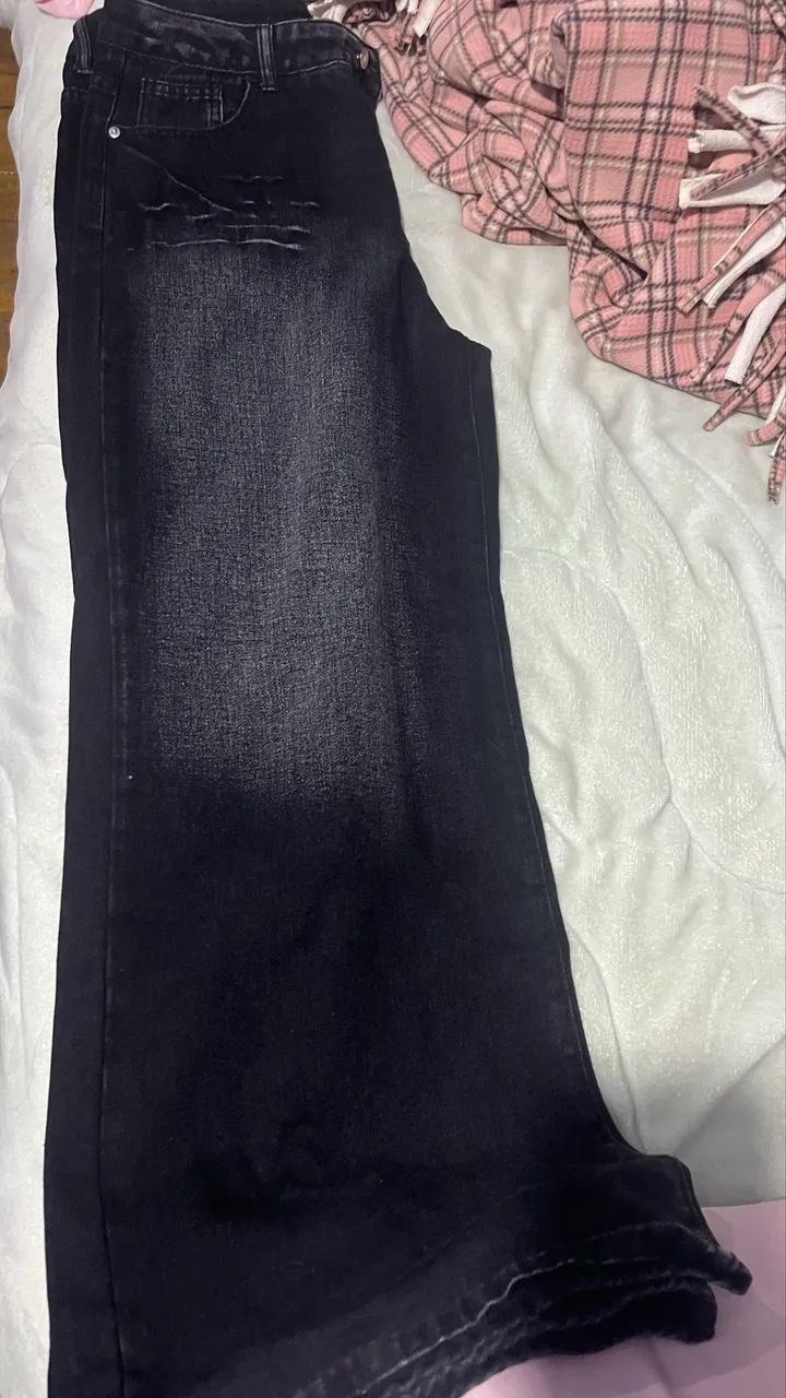 Calça baggy cravejada  - Foto 5