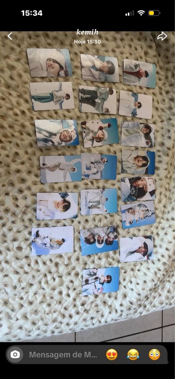 Vendo pcs fanmade do BTS holográficos - Foto 2