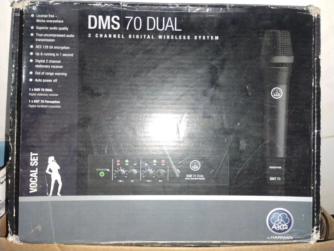 Microfone Akg WMS 70 