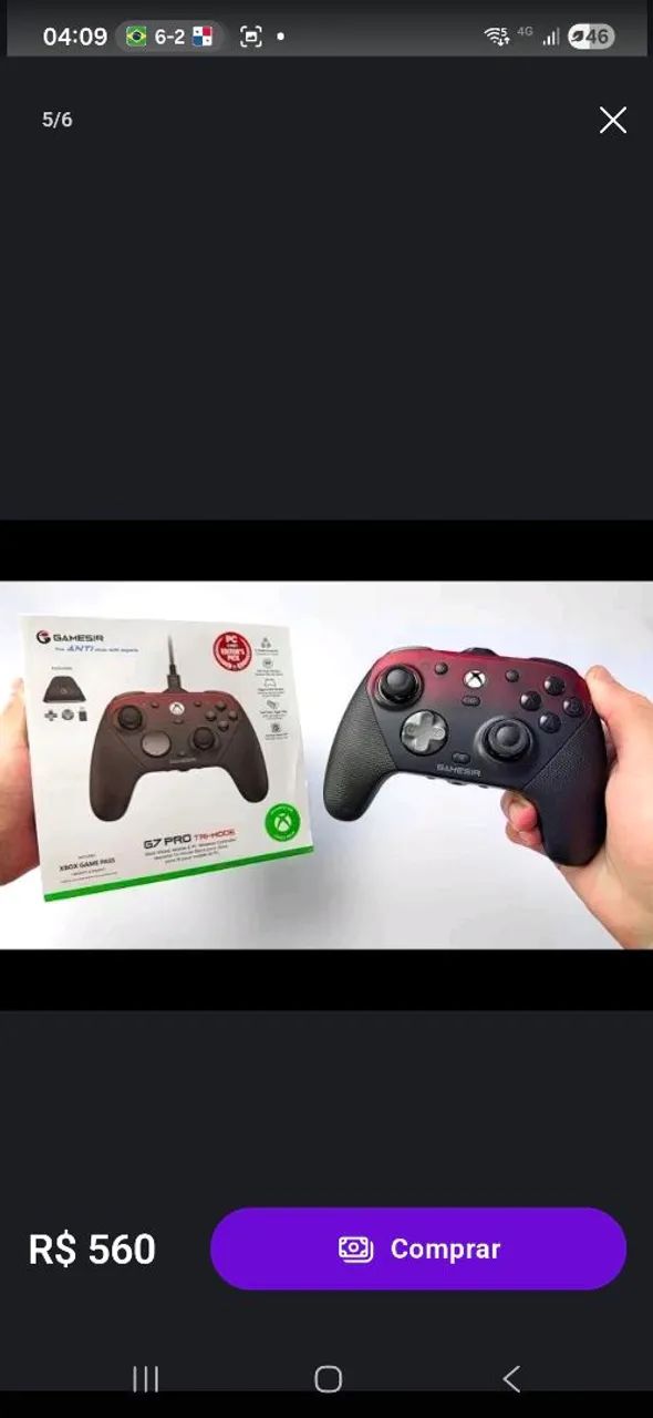 Controle GameSir G7 PRO - Foto 3