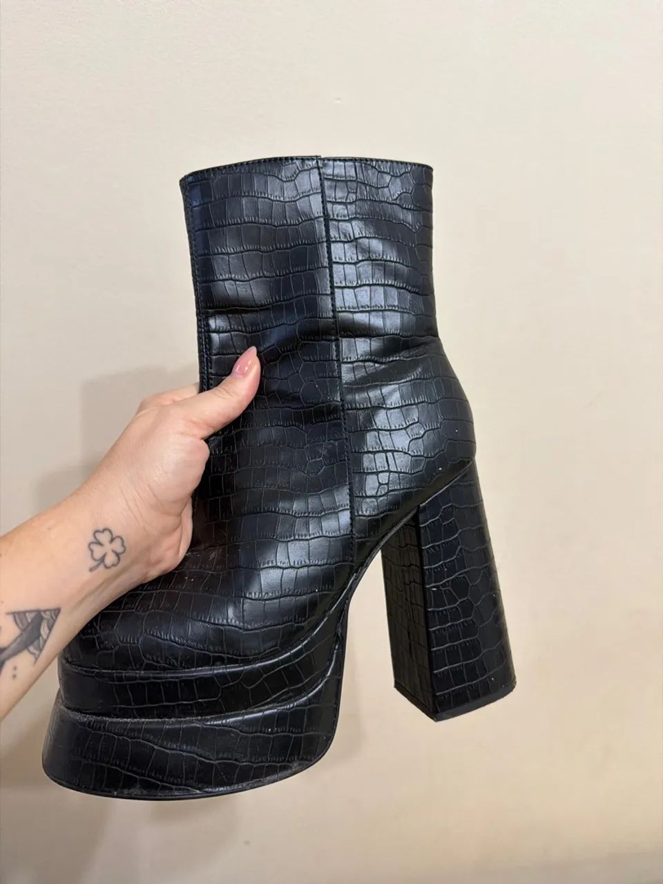 Bota Plataforma 