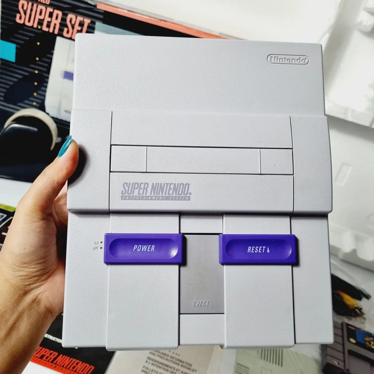 483- CONSOLE AMERICANO SUPER NINTENDO - Foto 3
