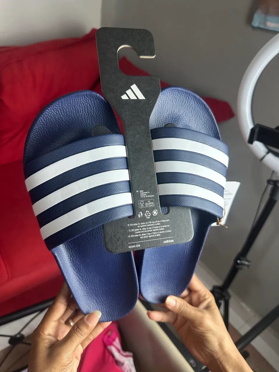 Chinelo Adidas Adilete Aqua - Foto 2
