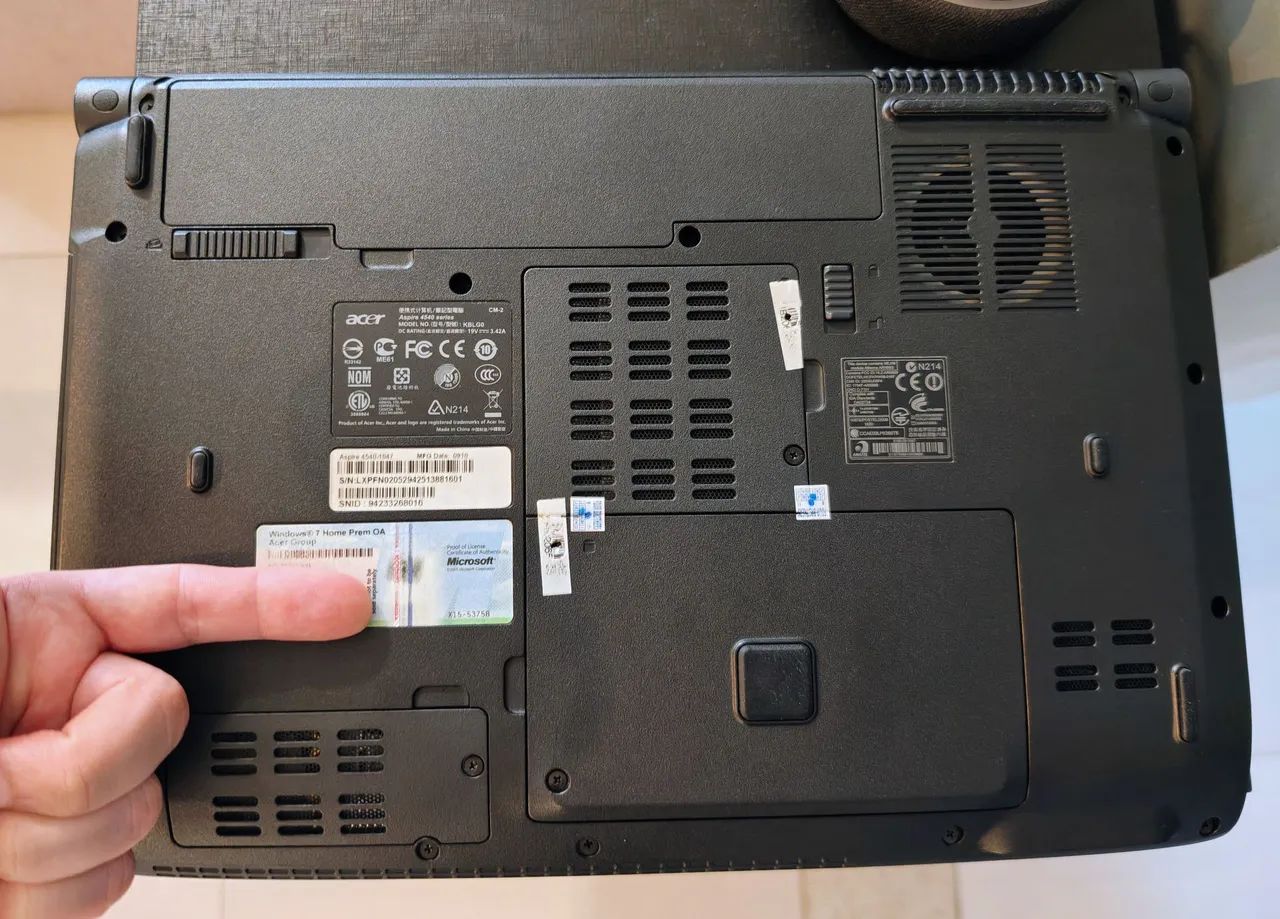 Notebook Acer Aspire 4540-1047 - Foto 3