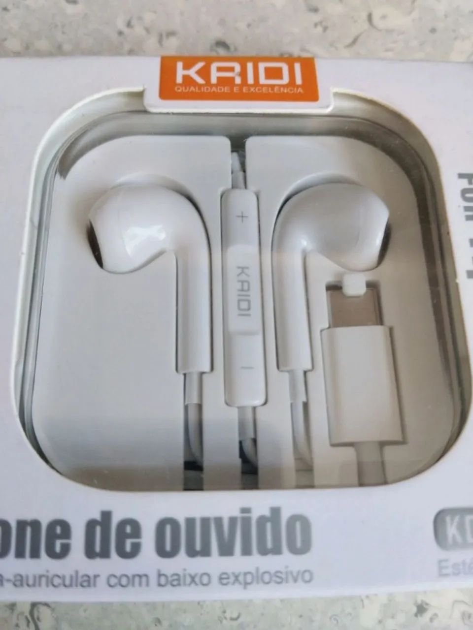 Fone de Ouvido krdi kd-738 tipo C - Foto 3
