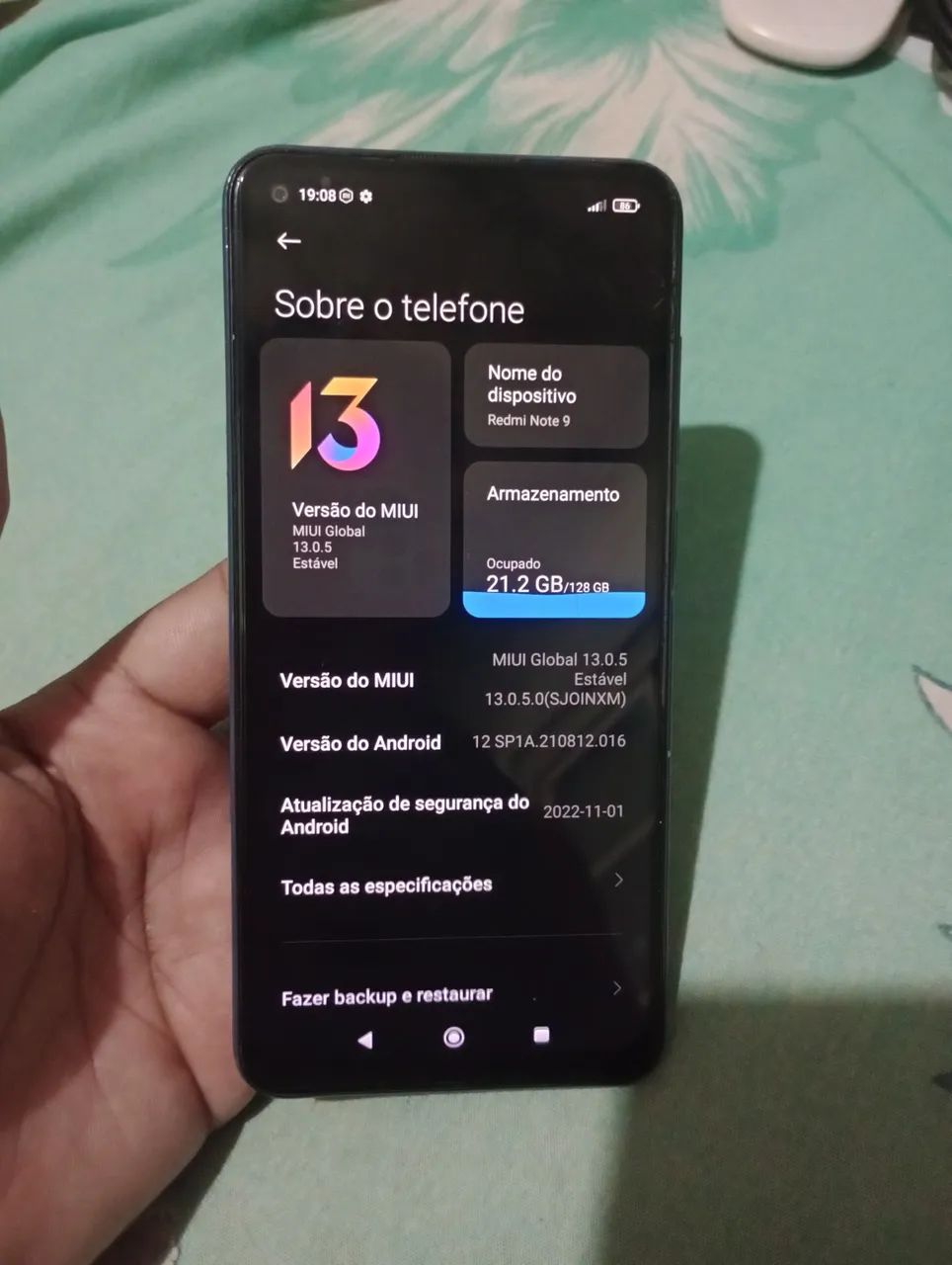 Redmi Note 9 128gb - Foto 2