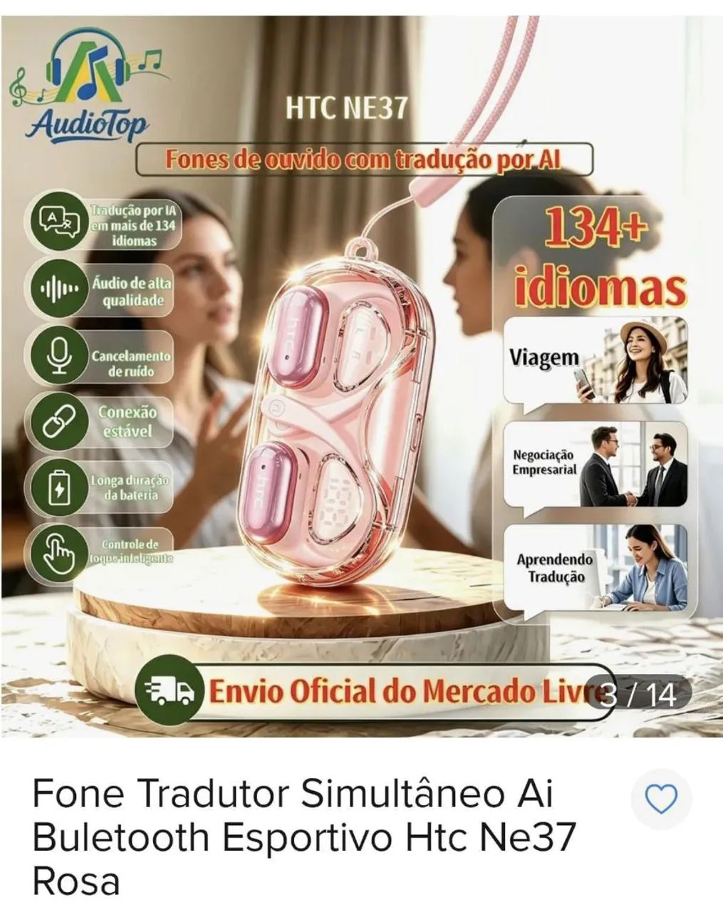 Fone HTC Ne 37 - Foto 3