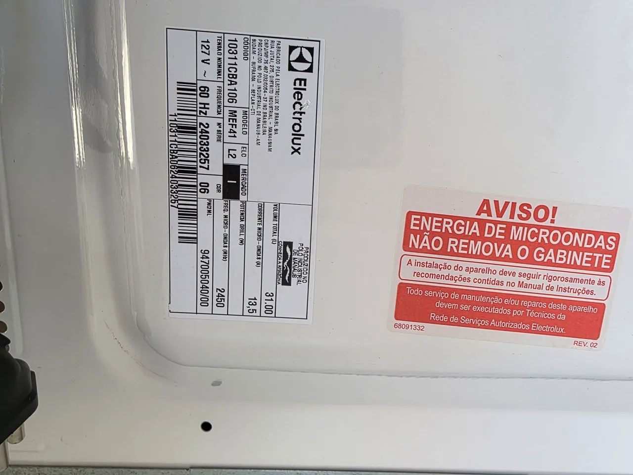 Micro-ondas Electrolux 31l - Foto 2