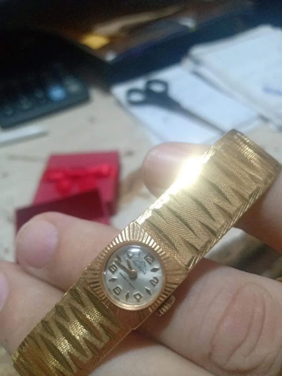 Relógio feminino ouro 18k  - Foto 3