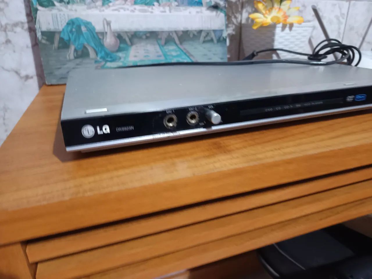 DVD LG com suporte para Karaoke!