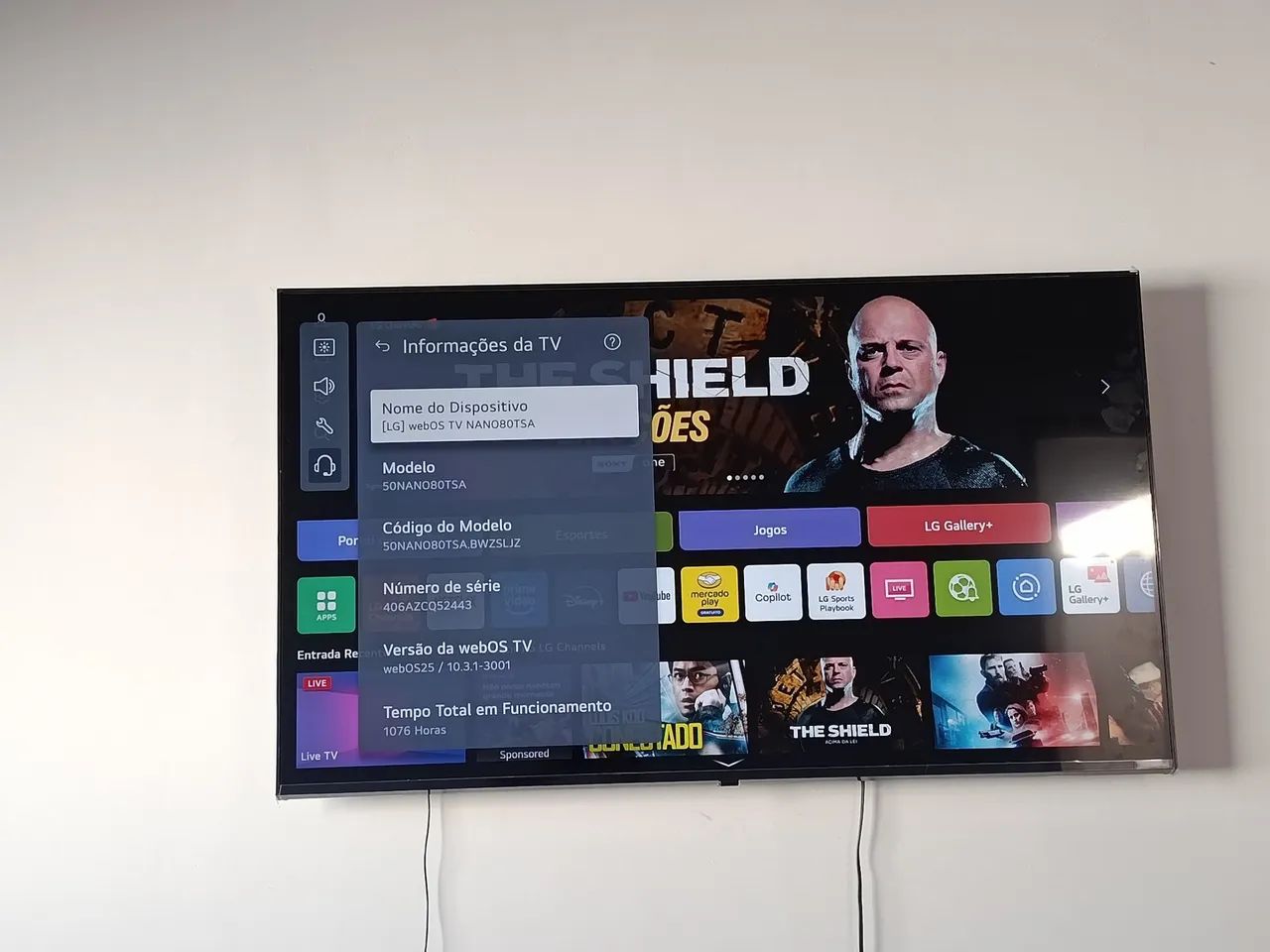 Tv 50 polegadas LG Nano80 - Foto 2