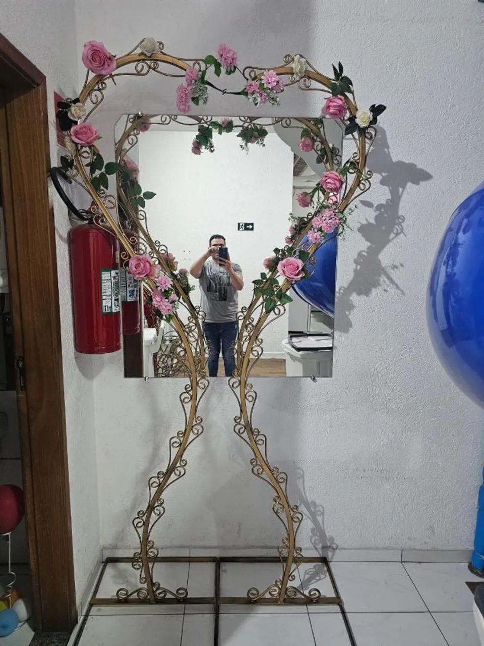 Ferro coração  decoração  festas  - Foto 3