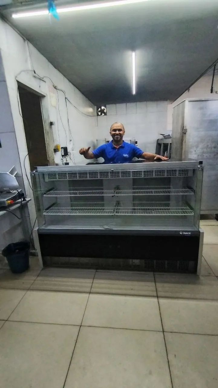 BALCÃO REFRIGERADO DUPLA FUNÇÃO 1.75 METRO LINHA AURORA GELOPAR  - Foto 3
