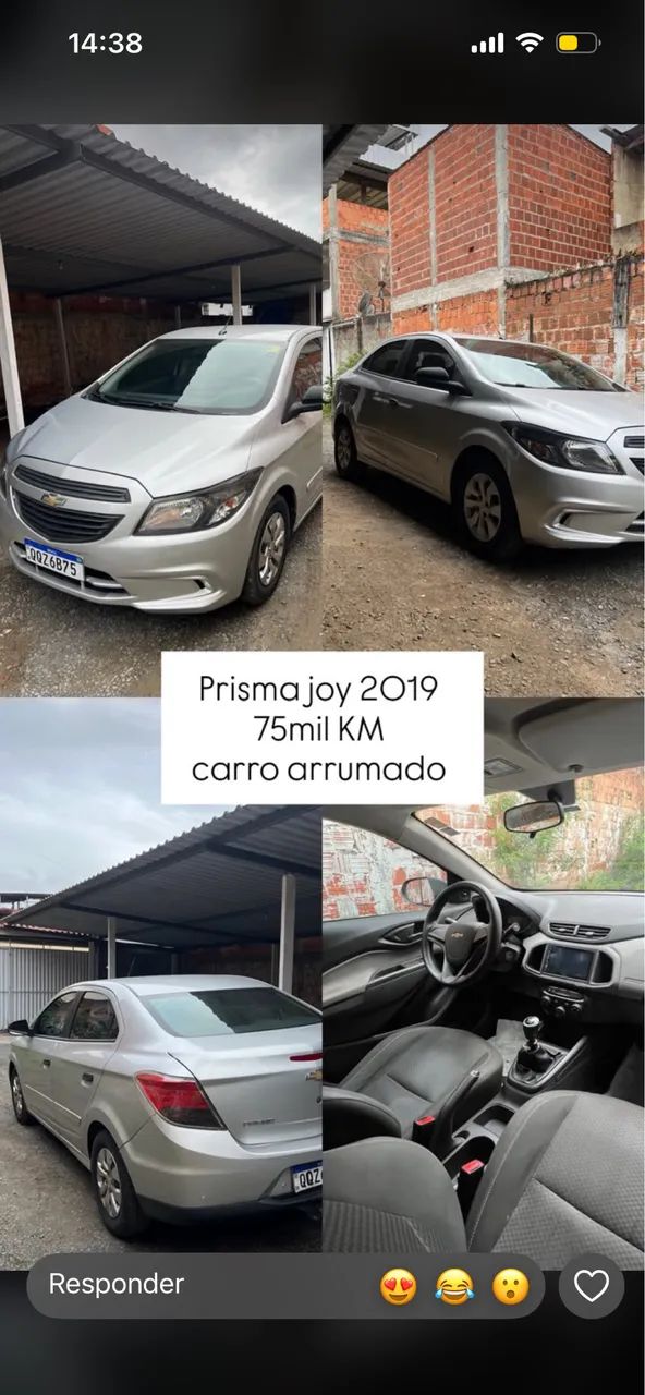 Chevrolet Prisma PRISMA Sed. Joy/ LS 1.0 8V FlexPower 4p 2019