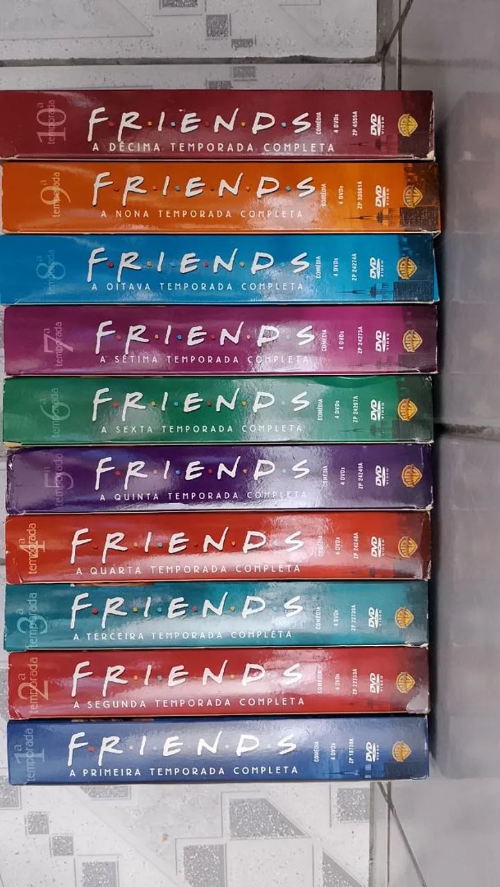 Coleção Friends DvD - DVD, Blu-Ray e Vídeo Cassete - Ferrazópolis