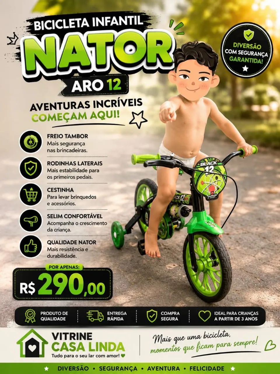 Bicicleta infantil  - Foto 3