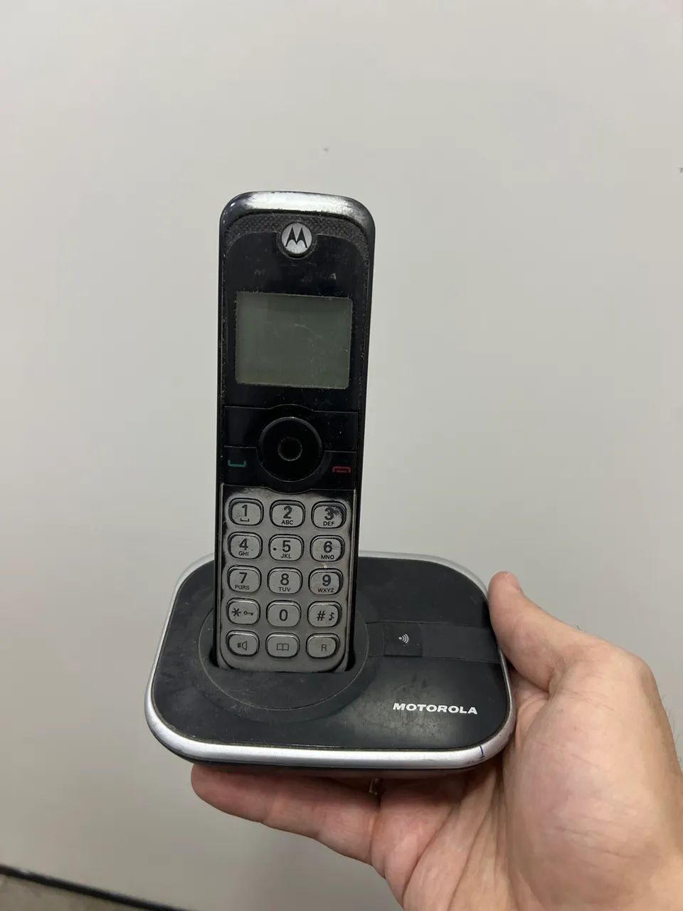 Telefone Sem Fio Motorola com Base - [Funcionando Perfeitamente / Ótimo Estado]