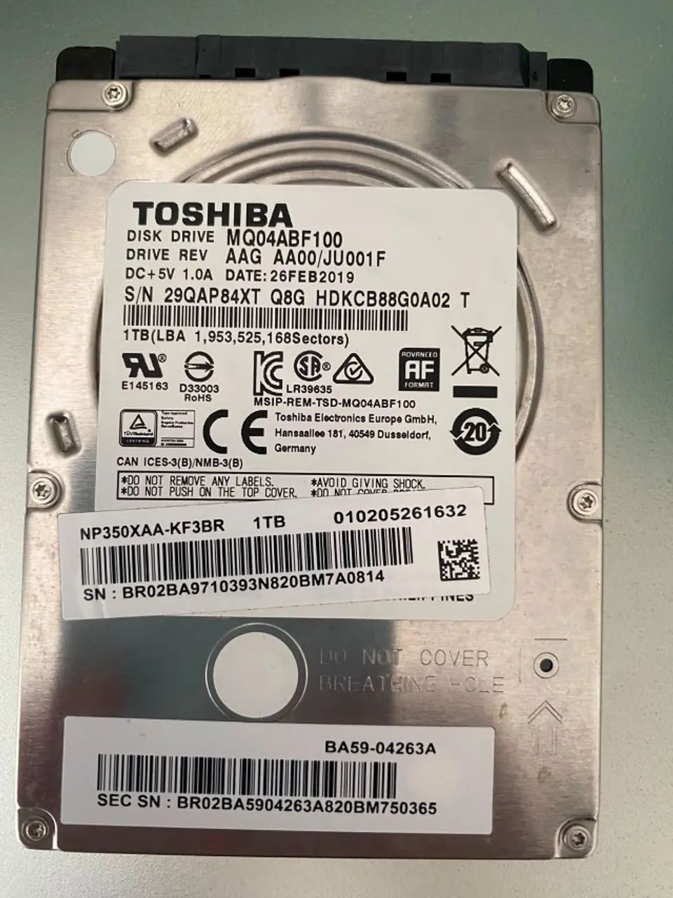2 Hd de 1 Tb e um de 500gb. - Foto 2