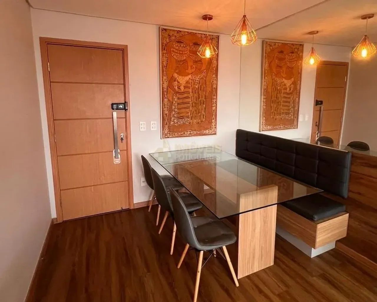 Apartamento mobiliado 3 quartos andar alto - Foto 3