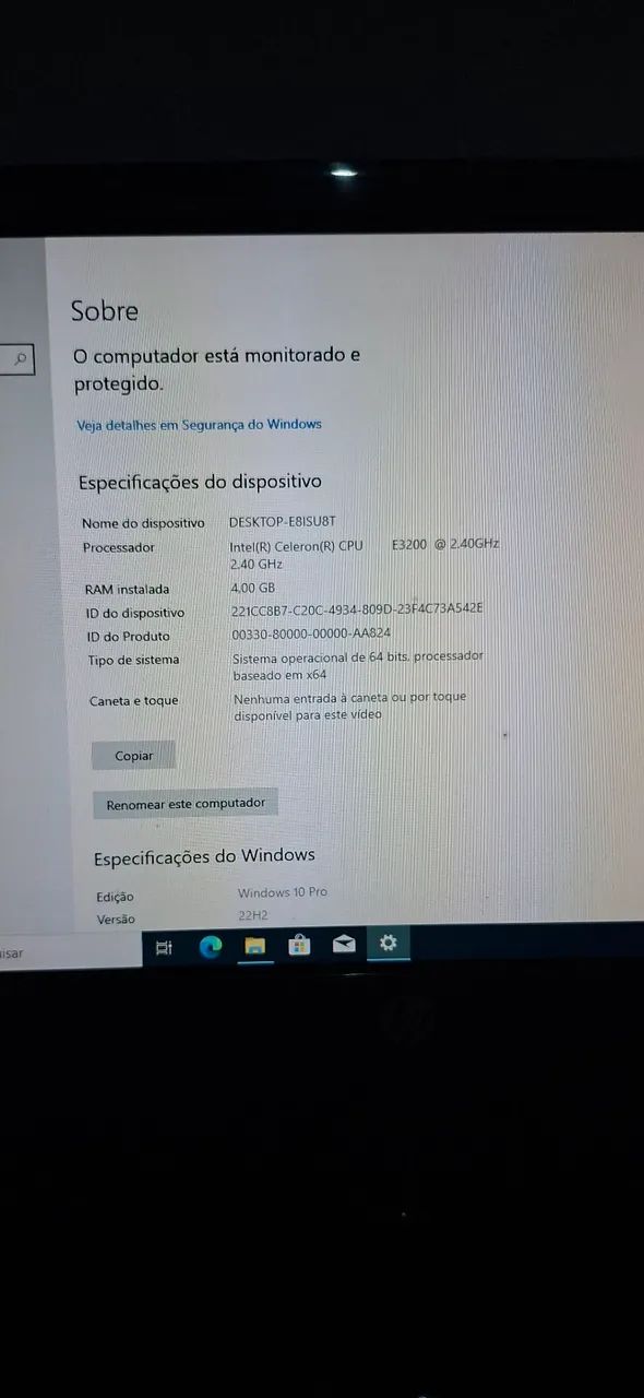 PC Intel Celeron E3200, 4gb de ram - Foto 4